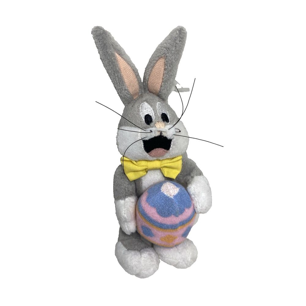 Warner Brothers Studio Store Bugs Bunny W Egg Plush Small 7 Inch 1999